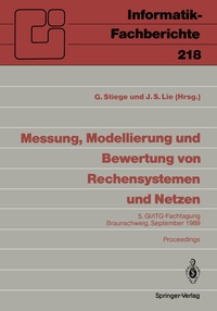Abbildung von: Messung, Modellierung und Bewertung von Rechensystemen und Netzen - Springer