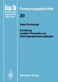 Abbildung von: Ermittlung modaler Parameter aus Übertragungsfrequenzgängen - Springer