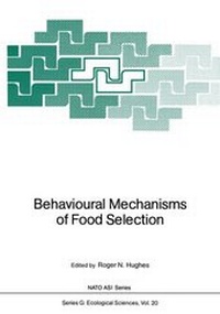 Enlarge image Cover: Behavioural Mechanisms of Food Selection - Springer