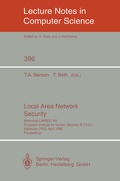 Cover: Local Area Network Security - Springer