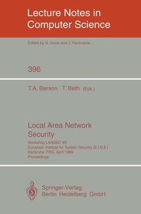 Enlarge image Cover: Local Area Network Security - Springer