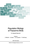 Cover: Population Biology of Passerine Birds - Springer