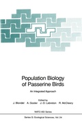 Cover: Population Biology of Passerine Birds - Springer