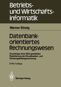 Cover: Datenbankorientiertes Rechnungswesen - Springer