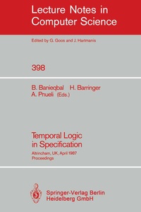Enlarge image Cover: Temporal Logic in Specification - Springer