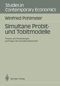 Cover: Simultane Probit- und Tobitmodelle - Springer