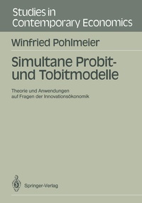 Enlarge image Cover: Simultane Probit- und Tobitmodelle - Springer