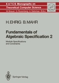 Cover: Fundamentals of Algebraic Specification 2 - Springer