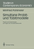 Cover: Simultane Probit- und Tobitmodelle - Springer