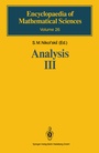 Cover: Analysis III - Springer