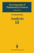 Cover: Analysis III - Springer