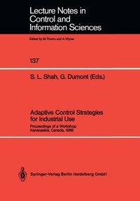 Enlarge image Cover: Adaptive Control Strategies for Industrial Use - Springer