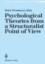 Cover: Psychological Theories from a Structuralist Point of View - Springer