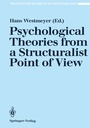 Cover: Psychological Theories from a Structuralist Point of View - Springer