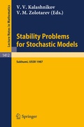 Cover: Stability Problems for Stochastic Models - Springer
