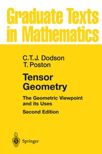 Abbildung von: Tensor Geometry - Springer