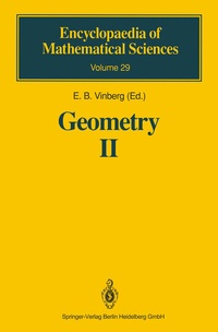 Abbildung von: Geometry II - Springer