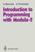 Cover: Introduction to Programming with Modula-2 - Springer
