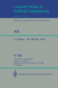 Cover: AI '88 - Springer