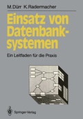 Cover: Einsatz von Datenbanksystemen - Springer
