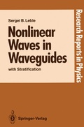 Cover: Nonlinear Waves in Waveguides - Springer