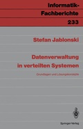 Cover: Datenverwaltung in verteilten Systemen - Springer