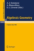 Cover: Algebraic Geometry - Springer