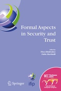 Cover: Formal Aspects in Security and Trust - Springer