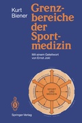 Cover: Grenzbereiche der Sportmedizin - Springer