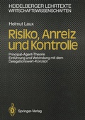 Cover: Risiko, Anreiz und Kontrolle - Springer