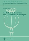 Abbildung von: Kolloide und Resorption von Lokalanaesthesielösungen - Springer