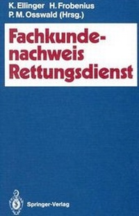 Abbildung von: Fachkundenachweis Rettungsdienst - Springer