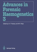 Cover: Advances in Forensic Haemogenetics - Springer