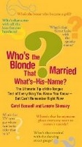 Cover: Who'S the Blonde That Married What'S-His-Name? - Tarcherperigee