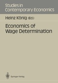 Cover: Economics of Wage Determination - Springer