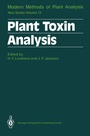 Cover: Plant Toxin Analysis - Springer