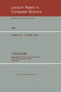 Cover: COLOG-88 - Springer