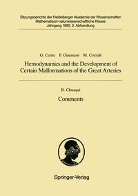 Enlarge image Cover: Hemodynamics and the Development of Certain Malformations of the Great Arteries. Comment - Springer
