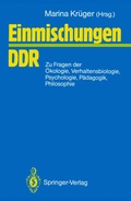 Cover: Einmischungen / DDR - Springer