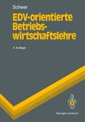 Cover: EDV-orientierte Betriebswirtschaftslehre - Springer