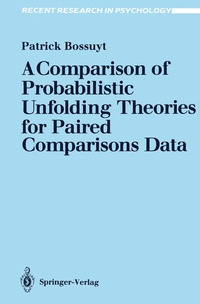 Abbildung von: A Comparison of Probabilistic Unfolding Theories for Paired Comparisons Data - Springer