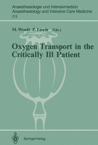 Abbildung von: Oxygen Transport in the Critically Ill Patient - Springer