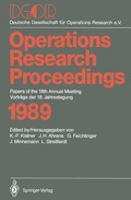 Cover: Papers of the 18th Annual Meeting / Vortr&auml;ge der 18. Jahrestagung - Springer