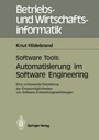 Cover: Software Tools: Automatisierung im Software Engineering - Springer