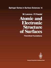 Enlarge image Cover: Atomic and Electronic Structure of Surfaces - Springer