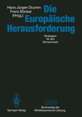 Cover: Die Europ&auml;ische Herausforderung - Springer