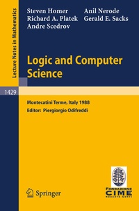 Enlarge image Cover: Logic and Computer Science - Springer