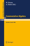 Cover: Commutative Algebra - Springer