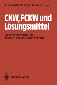Abbildung von: CKW, FCKW und Lösungsmittel - Springer