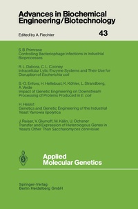Enlarge image Cover: Applied Molecular Genetics - Springer